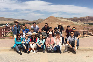 2017.Group Tour in Gansu